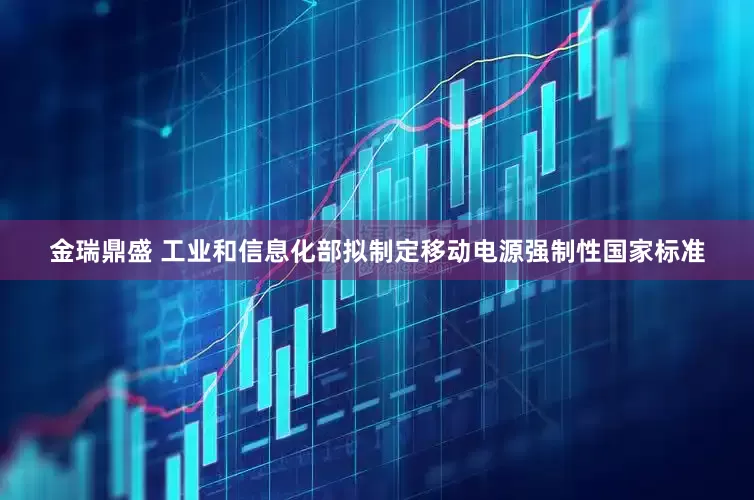 金瑞鼎盛 工业和信息化部拟制定移动电源强制性国家标准