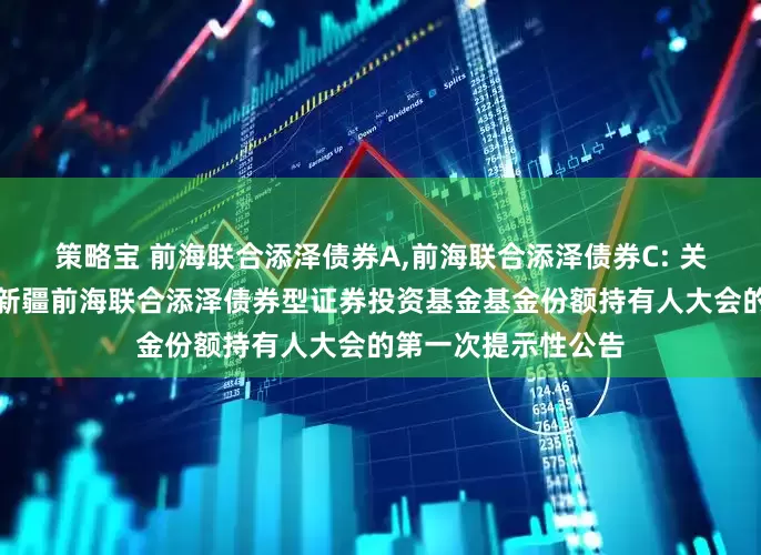 策略宝 前海联合添泽债券A,前海联合添泽债券C: 关于以通讯方式召开新疆前海联合添泽债券型证券投资基金基金份额持有人大会的第一次提示性公告